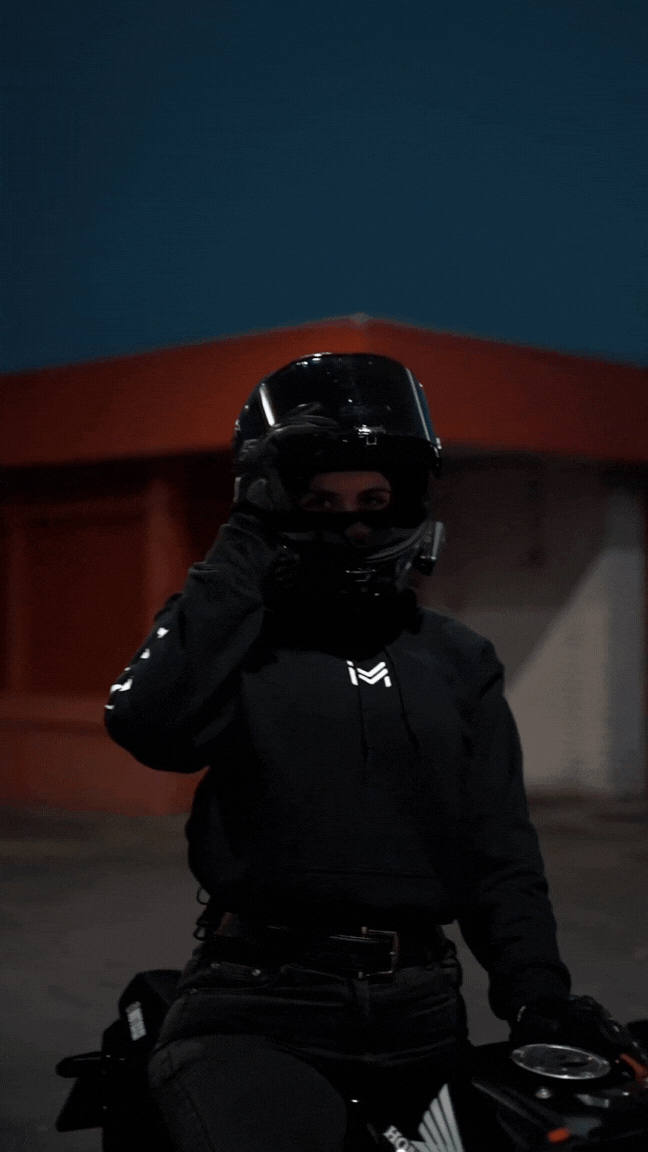 Sweat à capuche noir