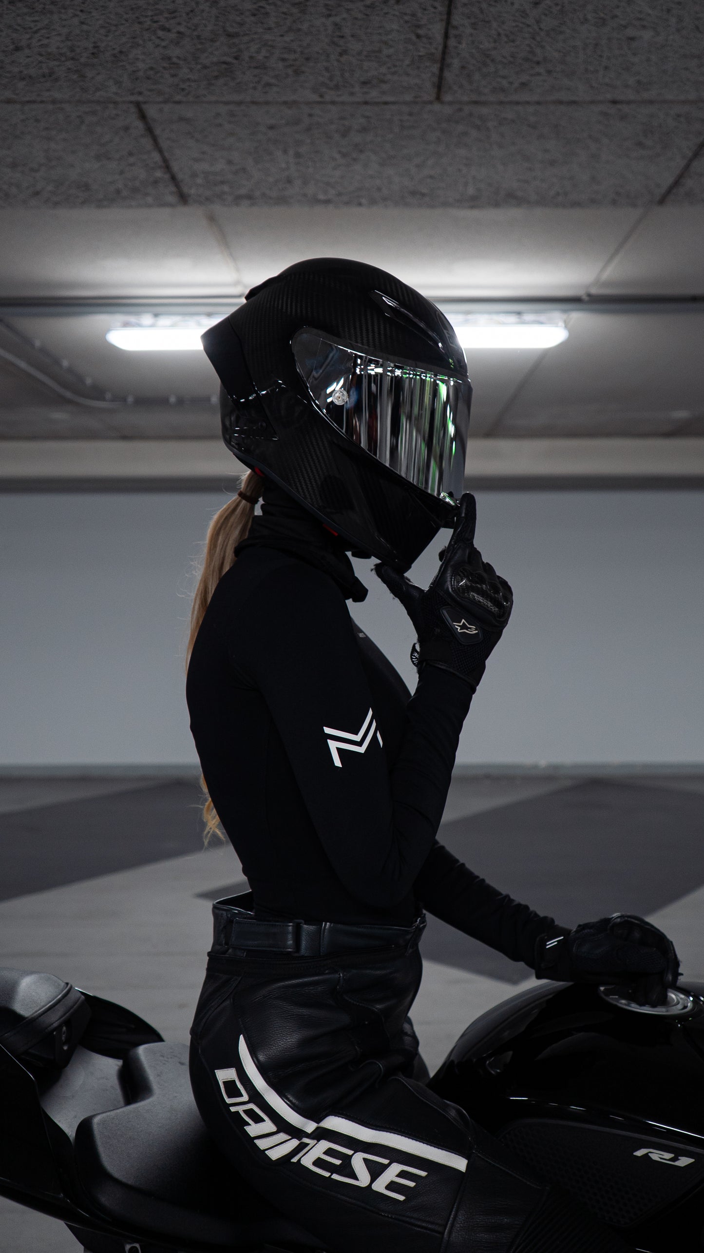 Vixen bodysuit Quick-dry black