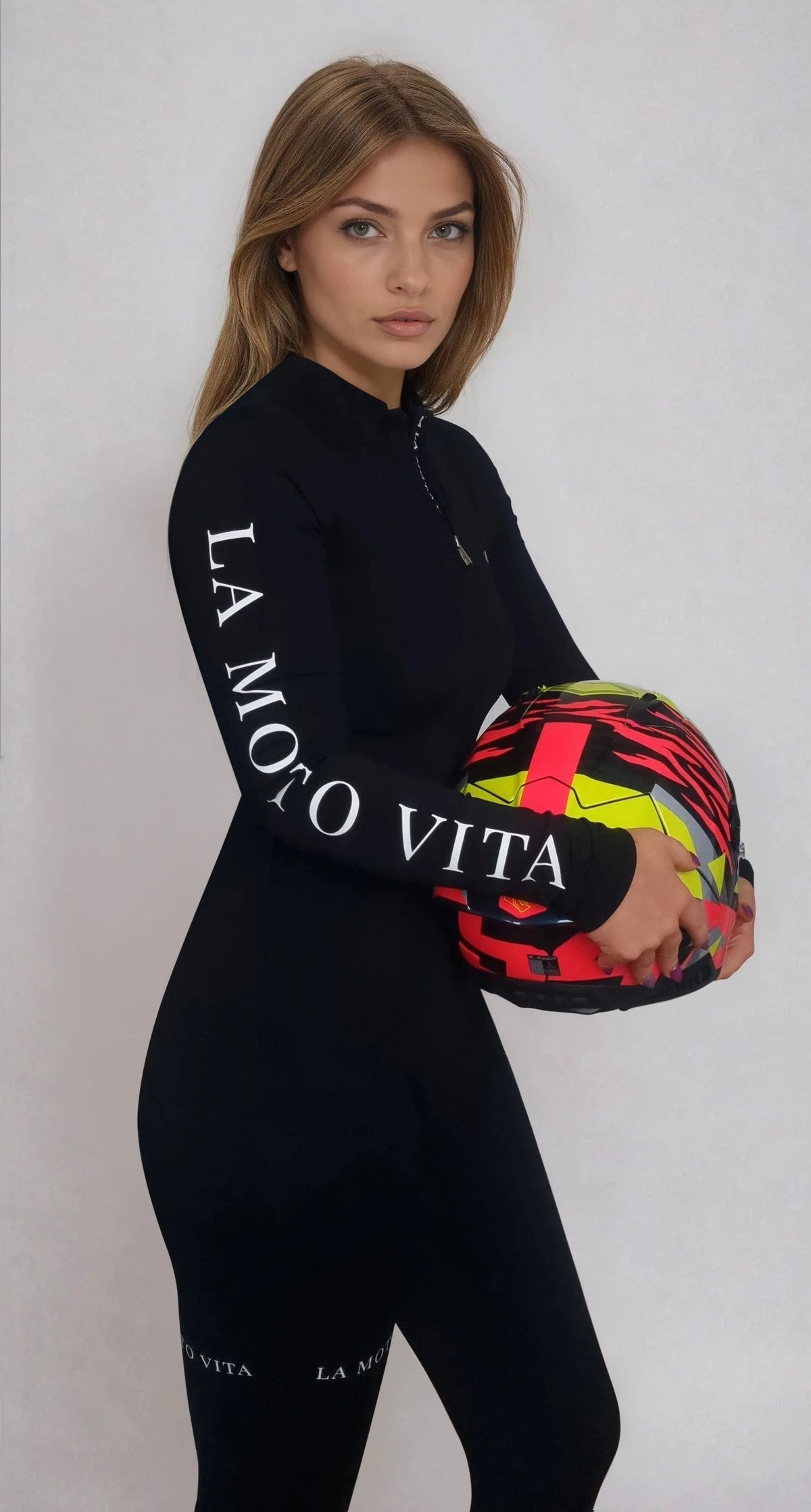 Vixen Catsuit Schnelltrocknend Schwarz-thumbmail-4