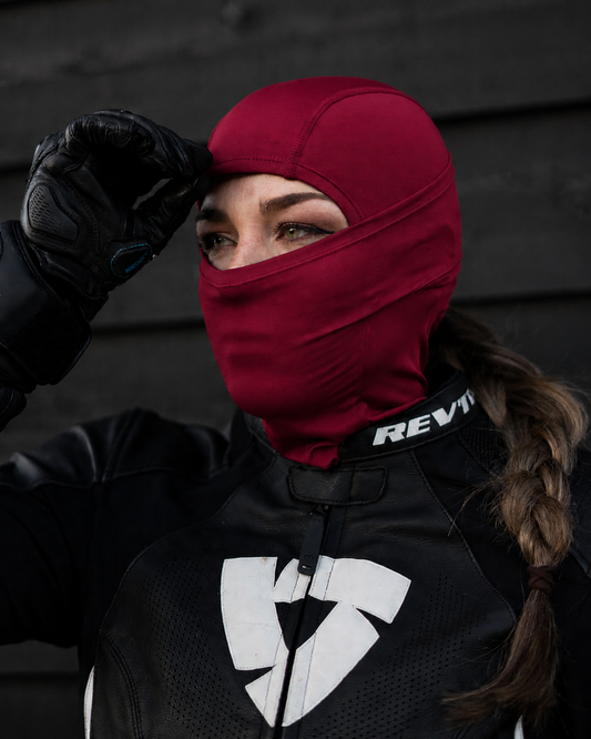 Ponytail Balaclava 2.0 Burgundy (second 25% off)