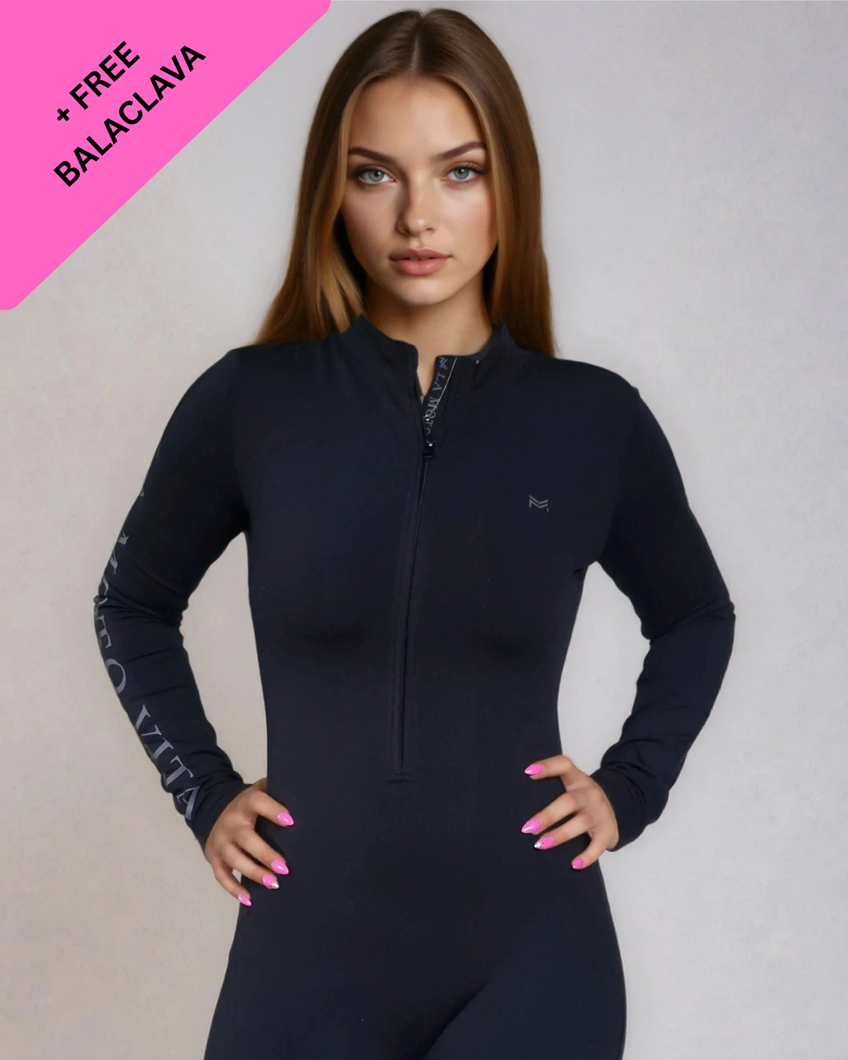 Vixen Catsuit Fleece black-thumbmail-4