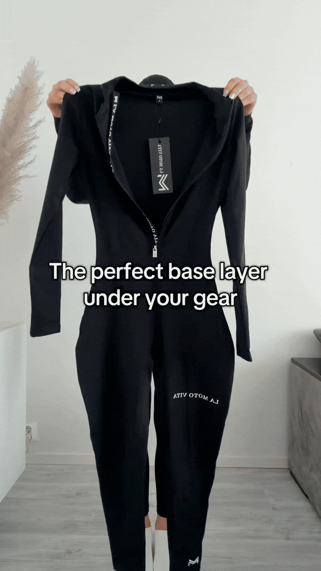 Vixen Catsuit Quick-dry Black