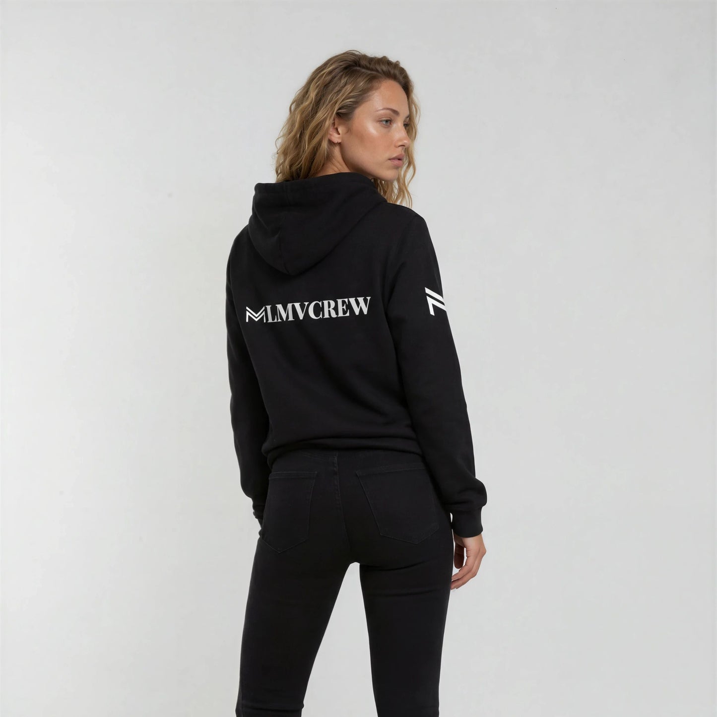 Crew Hoodie Black