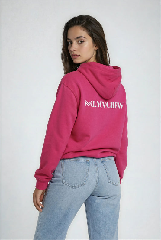 Crew Hoodie Pink