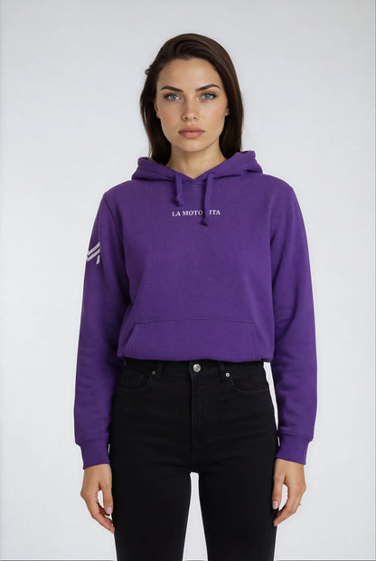 Crew Hoodie Purple
