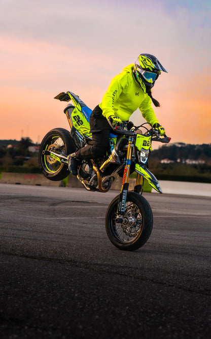Neon yellow hoodie