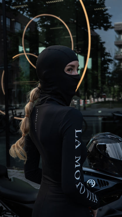 Ponytail balaclava GRIP Black