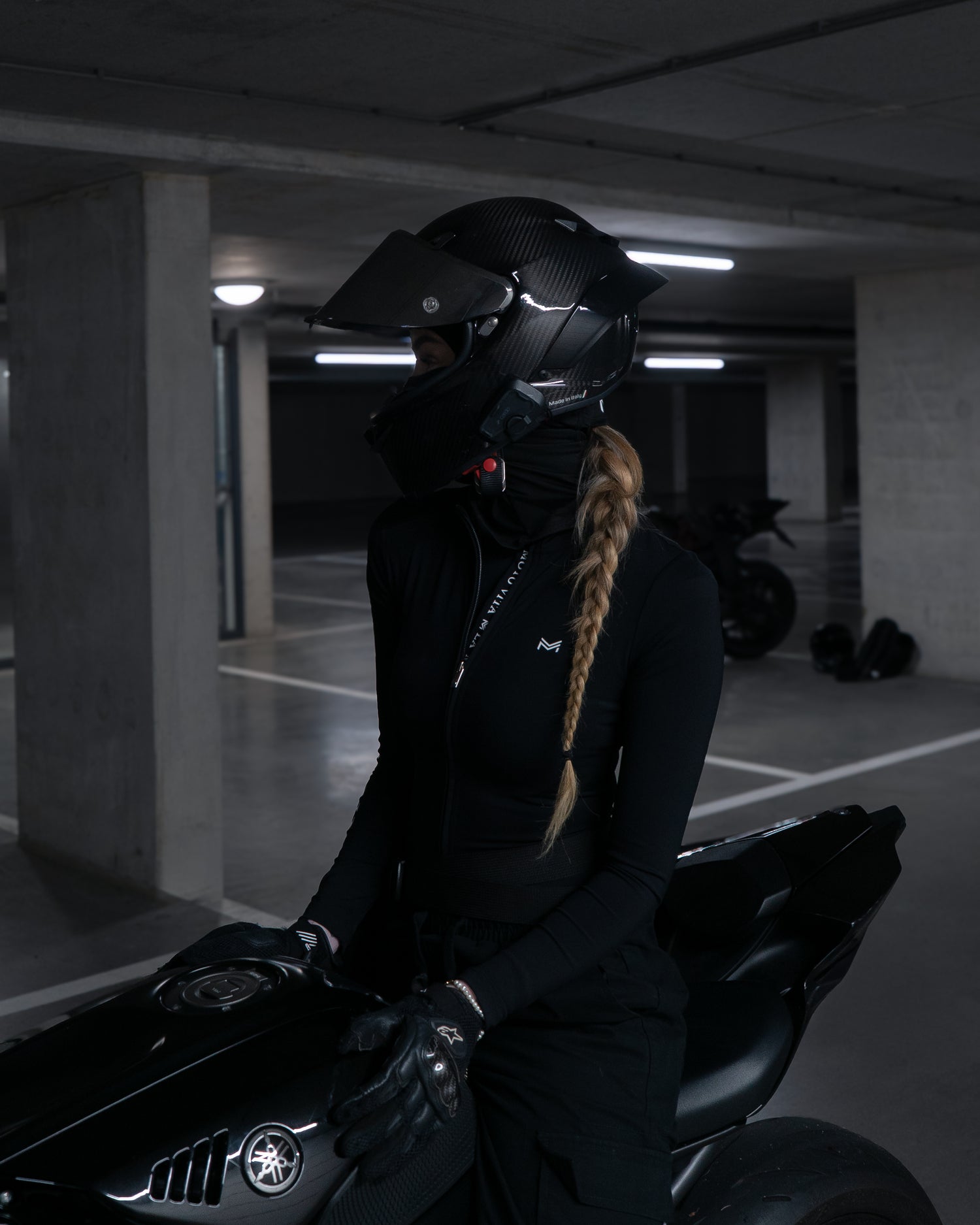 Ponytail Balaclava 2.0 Black – La Moto Vita
