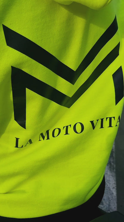 Neon yellow hoodie
