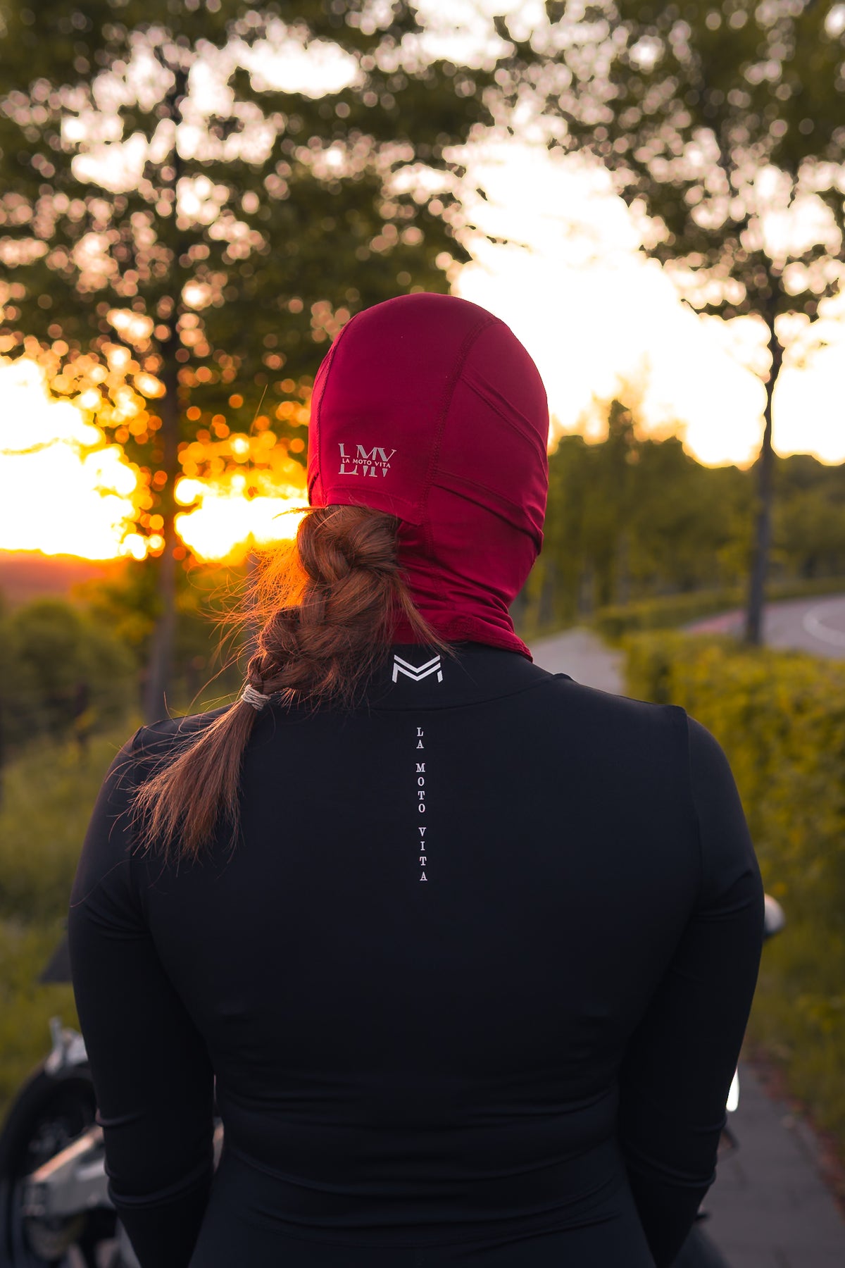 Ponytail Balaclava 2.0 Burgundy-thumbmail-4